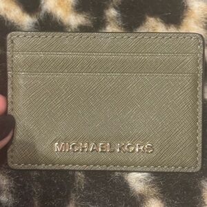 Michael Kors Green Card Holder